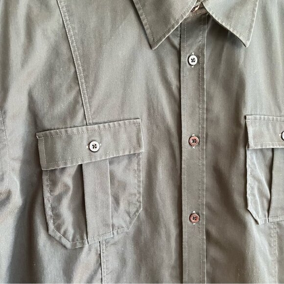 Jack & Jones Long Sleeve Button Down Grey  Shirt - Picture 3 of 9